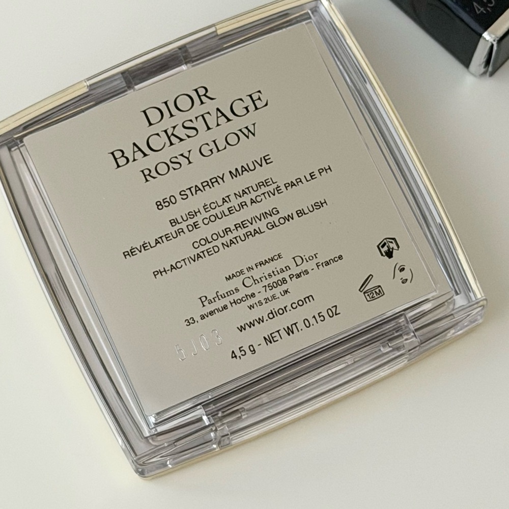 NWT NWT Dior Backstage Rosy Glow Powder Blush Limited Edition 850 Starry Mauve - Picture 5 of 8